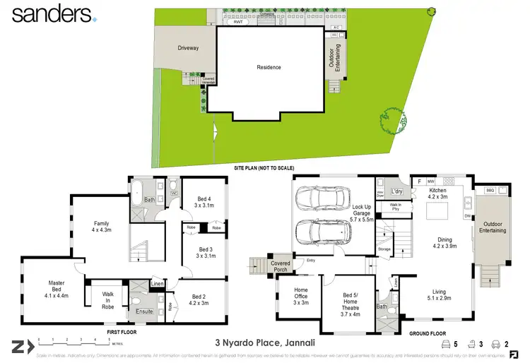 Floorplan of Homely house listing, 3 Nyardo Place, Jannali NSW 2226