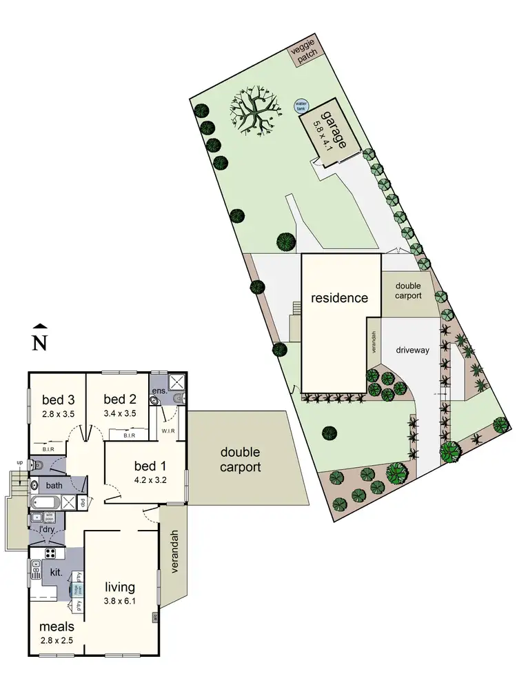 Floorplan of Homely house listing, 21 Roseman Road, Chirnside Park VIC 3116