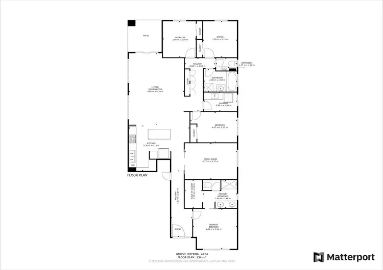 Floorplan of Homely house listing, 20 Palms Avenue, Berwick VIC 3806