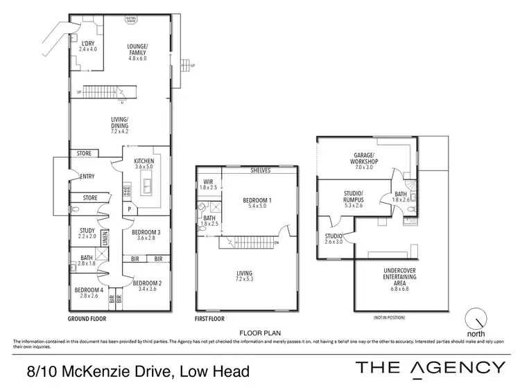 Floorplan of Homely house listing, 8-10 McKenzie Drive, Low Head TAS 7253