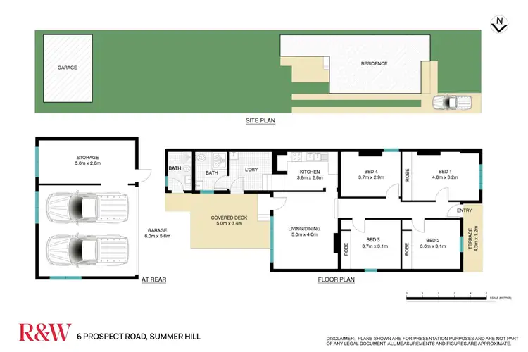 Floorplan of Homely house listing, 6 Prospect Road, Summer Hill NSW 2130