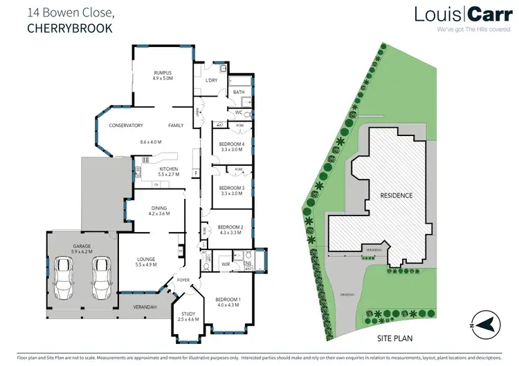 Floorplan of Homely house listing, 14 Bowen Close, Cherrybrook NSW 2126
