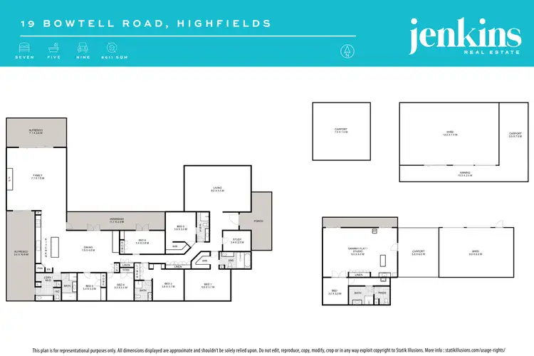 Floorplan of Homely house listing, 19 Bowtell Drive, Highfields QLD 4352