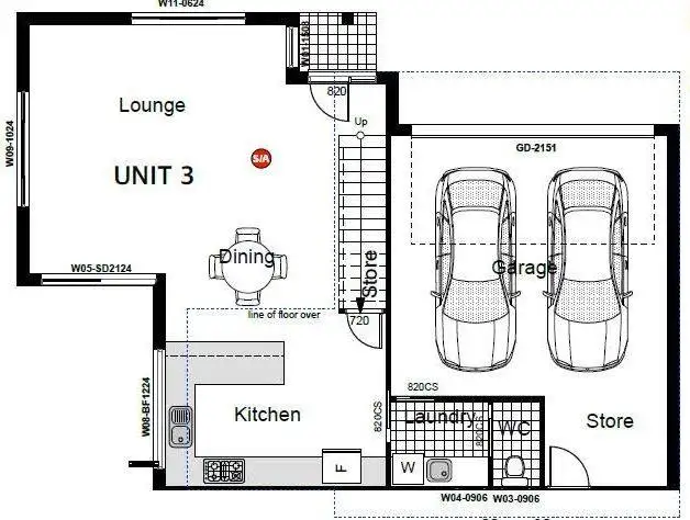 Floorplan of Homely house listing, 3/33 Barton Street, Oak Flats NSW 2529
