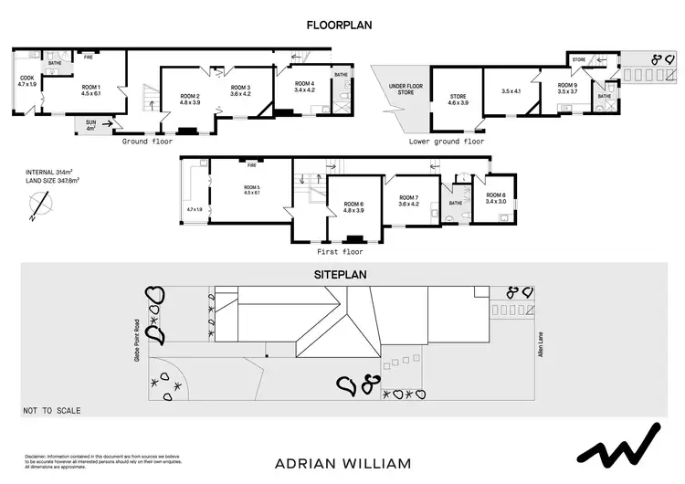 Floorplan of Homely house listing, 252 Glebe Point Road, Glebe NSW 2037