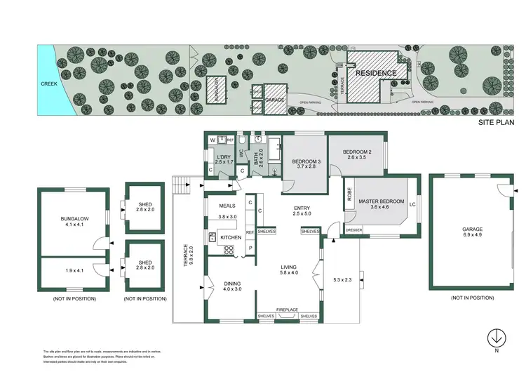 Floorplan of Homely house listing, 206 Nepean Highway, Seaford VIC 3198