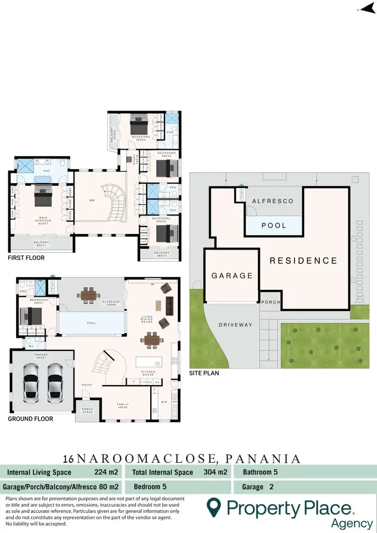 Floorplan of Homely house listing, 16 Narooma Close, Panania NSW 2213