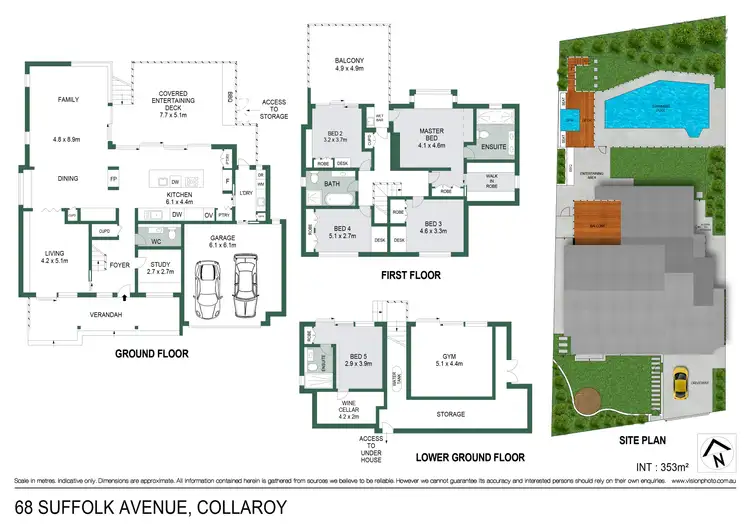 Floorplan of Homely house listing, 68 Suffolk Avenue, Collaroy NSW 2097