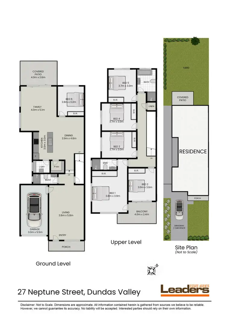 Floorplan of Homely semi-detached listing, 27 Neptune Street, Dundas Valley NSW 2117