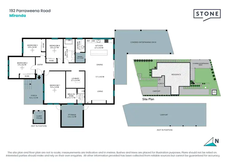 Floorplan of Homely house listing, 192 Parraweena Road, Miranda NSW 2228