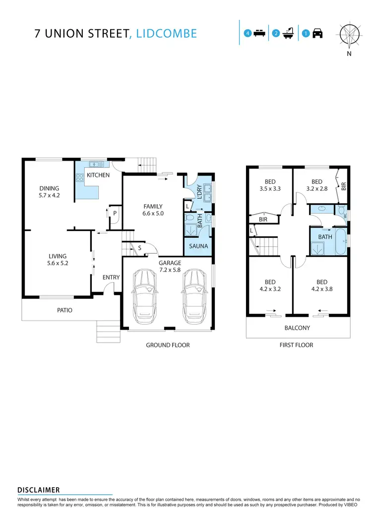 Floorplan of Homely house listing, 7 Union Street, Lidcombe NSW 2141
