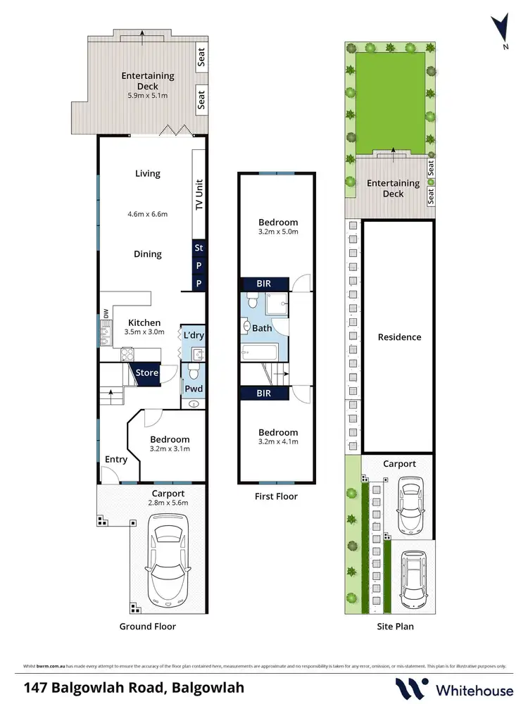 Floorplan of Homely semi-detached listing, 147 Balgowlah Road, Balgowlah NSW 2093