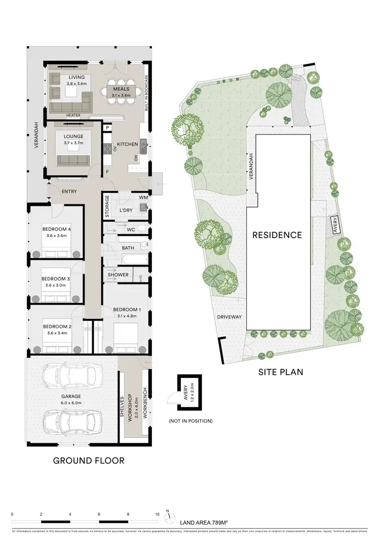 Floorplan of Homely house listing, 44 Hamlyn Avenue, Hamlyn Heights VIC 3215