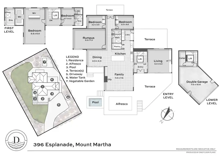 Floorplan of Homely house listing, 396 Esplanade, Mount Martha VIC 3934