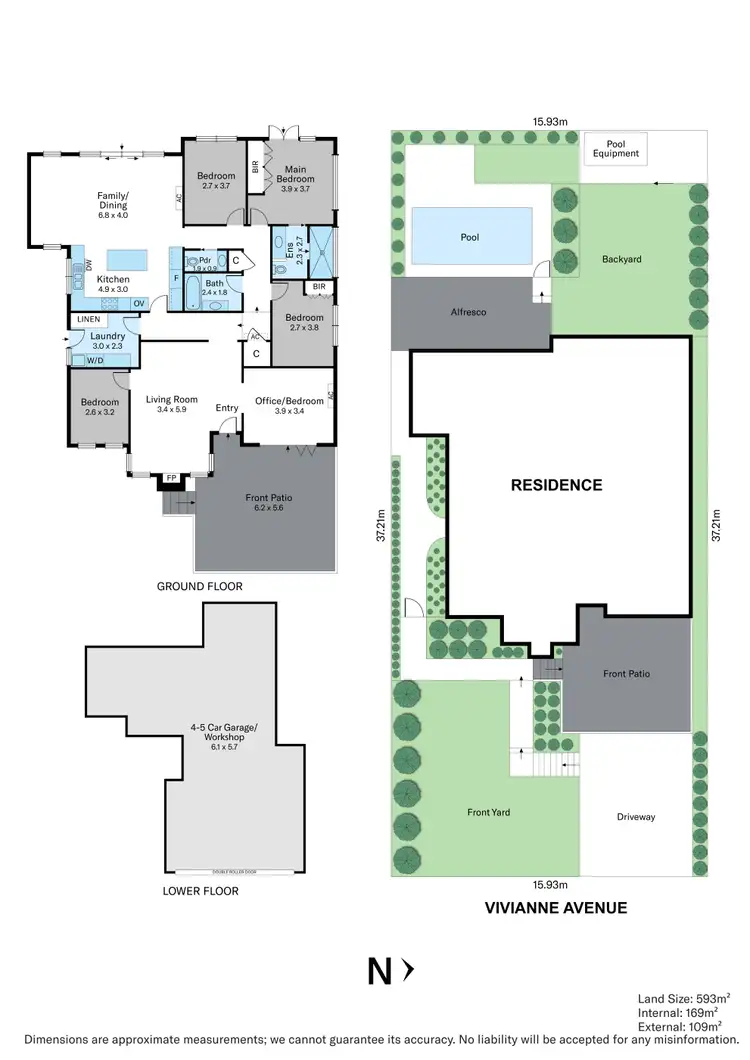 Floorplan of Homely house listing, 31 Vivianne Avenue, Mont Albert North VIC 3129