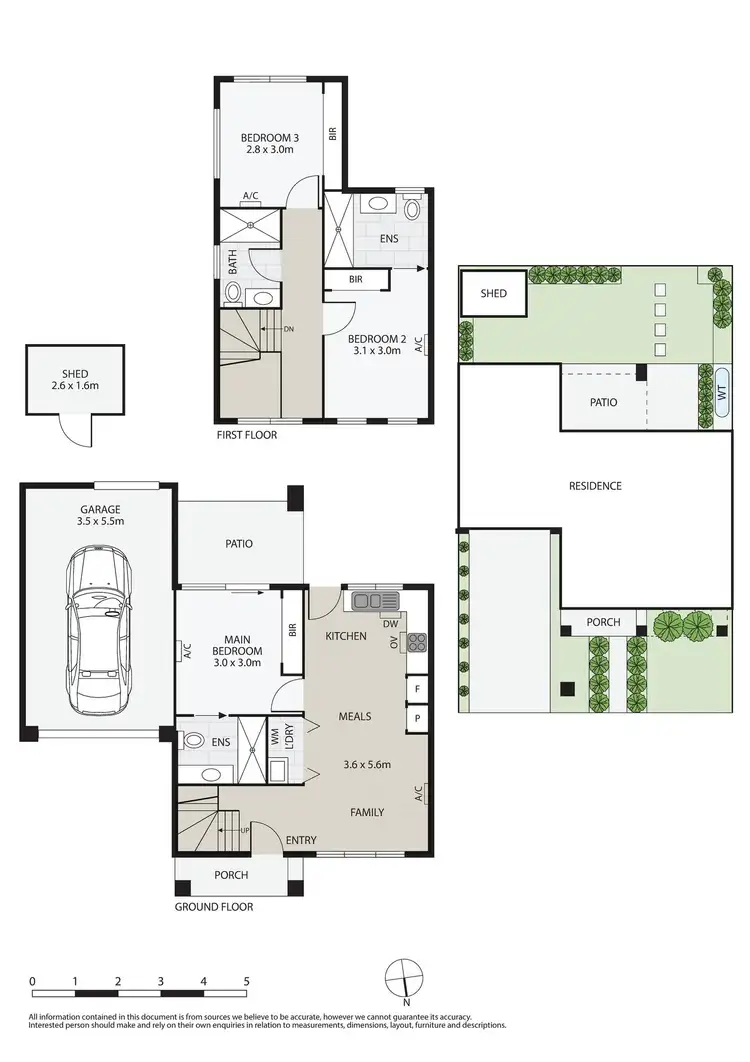 Floorplan of Homely townhouse listing, 9 Gentle Street, Clayton VIC 3168