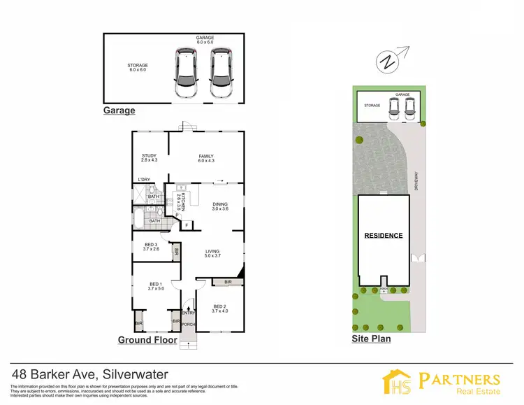 Floorplan of Homely house listing, 48 Barker Avenue, Silverwater NSW 2128