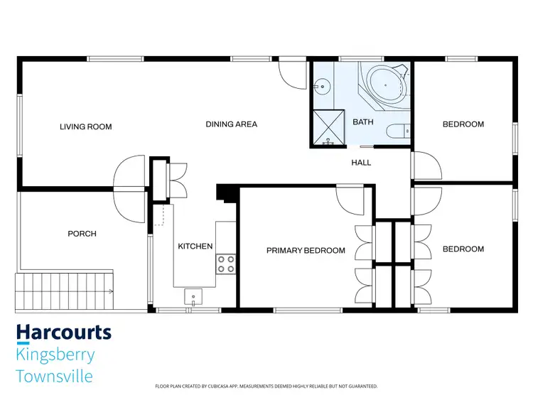 Floorplan of Homely house listing, 34 Hodges Crescent, Vincent QLD 4814