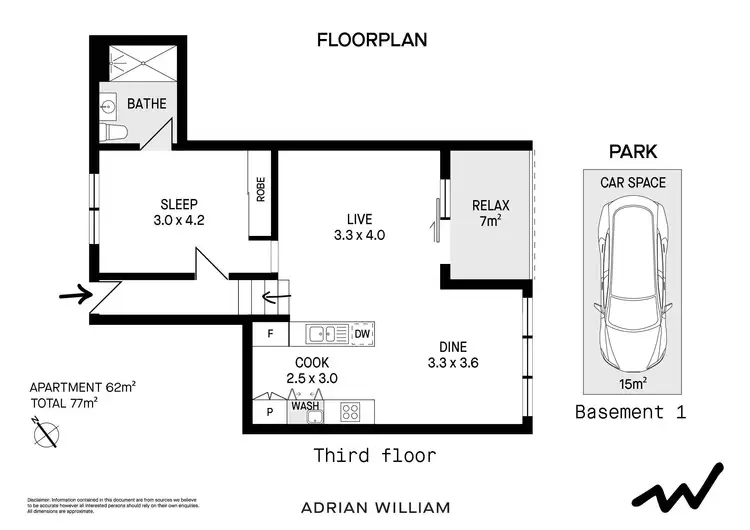 Floorplan of Homely apartment listing, 25/525 Illawarra Road, Marrickville NSW 2204