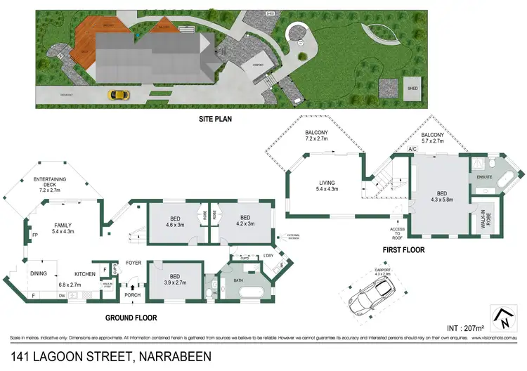 Floorplan of Homely house listing, 141 Lagoon Street, Narrabeen NSW 2101