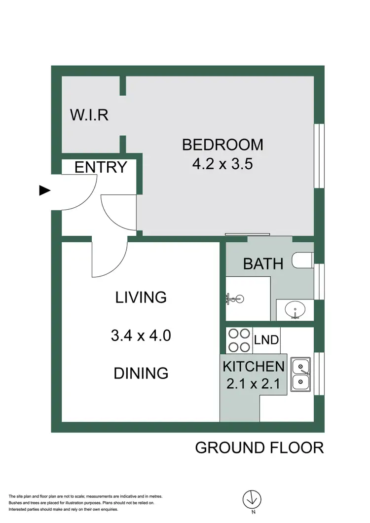 Floorplan of Homely apartment listing, 3/3 Farrell Avenue, Darlinghurst NSW 2010