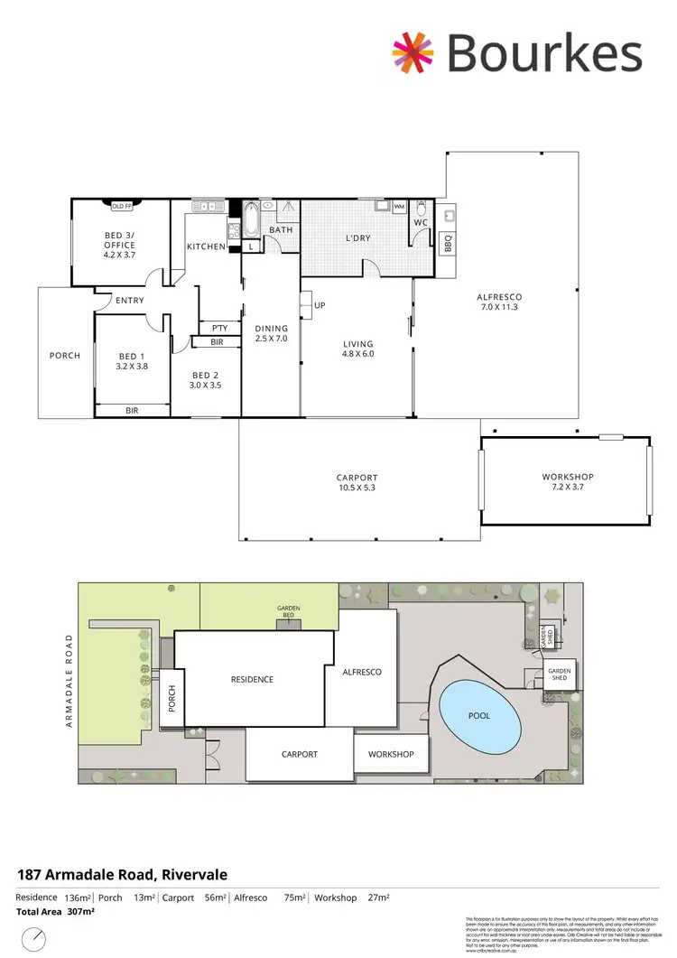 Floorplan of Homely house listing, 187 Armadale Road, Rivervale WA 6103