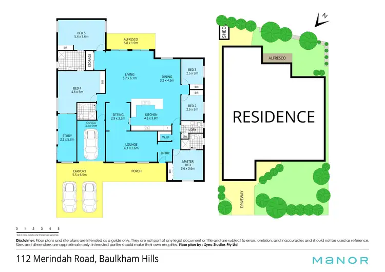 Floorplan of Homely house listing, 112 Merindah Road, Baulkham Hills NSW 2153