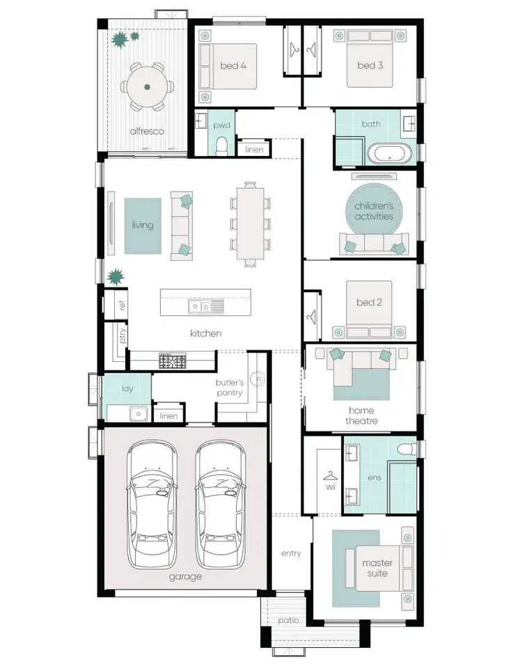 Floorplan of Homely house listing, 10 Cockatoo Close, Scone NSW 2337