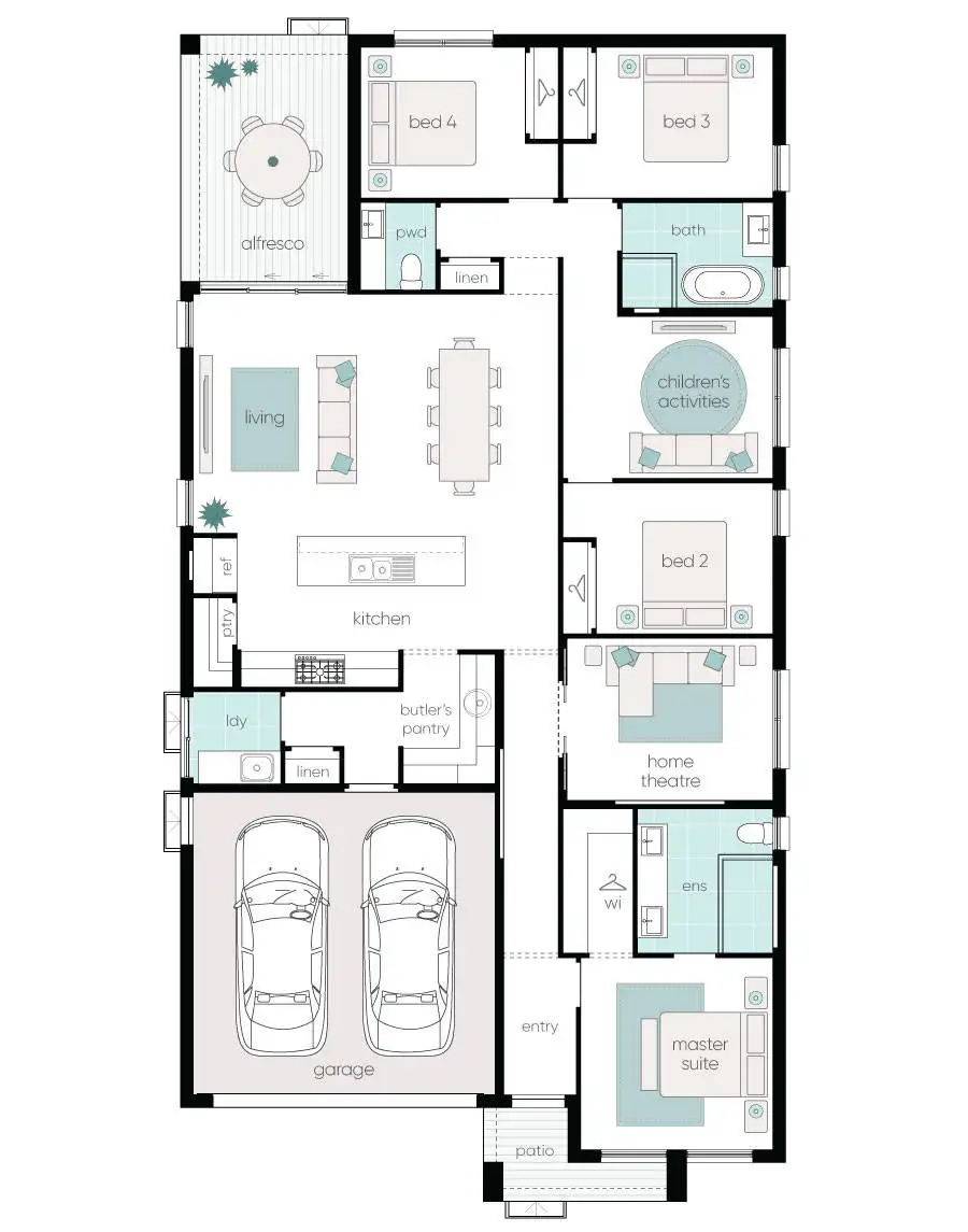 Floorplan of Homely house listing, 10 Cockatoo Close, Scone NSW 2337