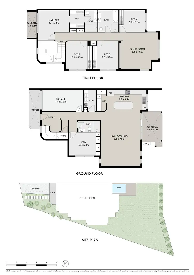 Floorplan of Homely semi-detached listing, 28b Huntingdale Avenue, Miranda NSW 2228