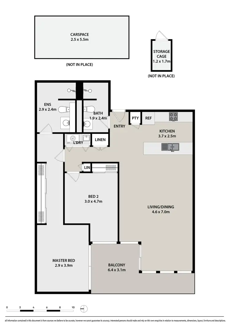 Floorplan of Homely apartment listing, 404/3 Penprase Lane, Miranda NSW 2228