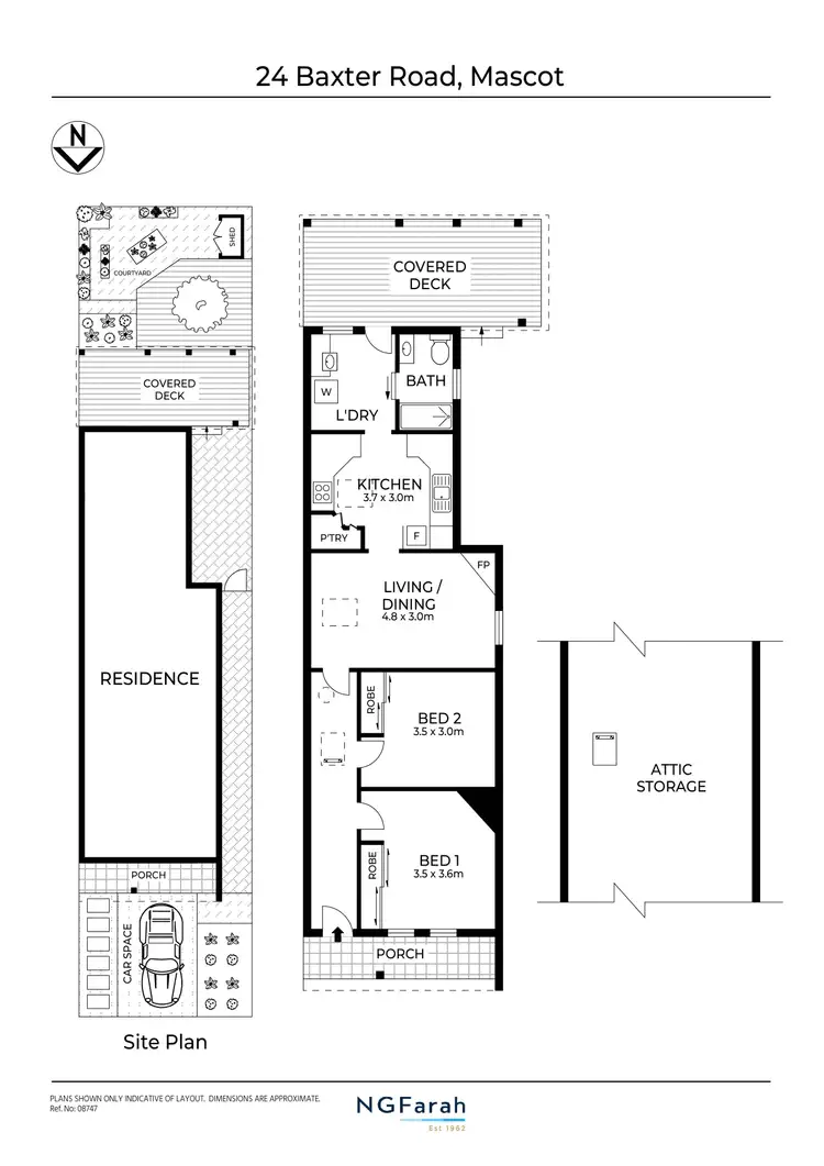 Floorplan of Homely house listing, 24 Baxter Road, Mascot NSW 2020