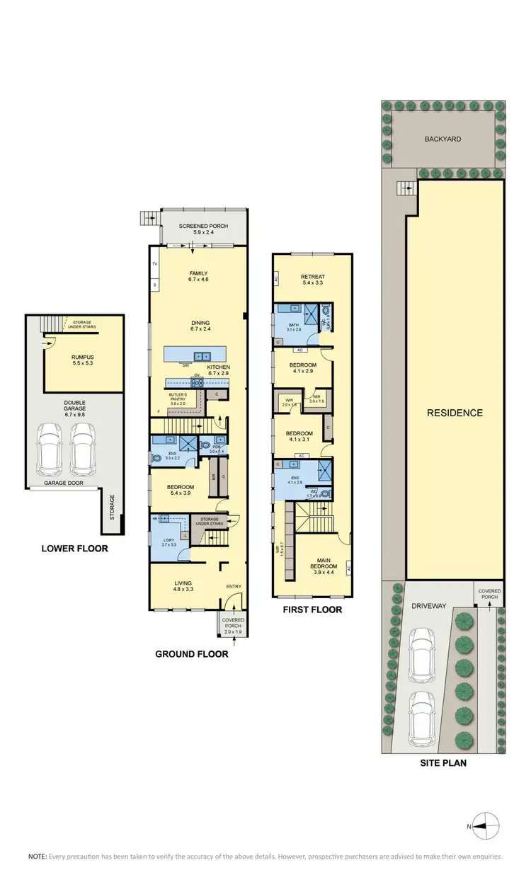 Floorplan of Homely house listing, 18a Fenacre Street, Strathmore VIC 3041