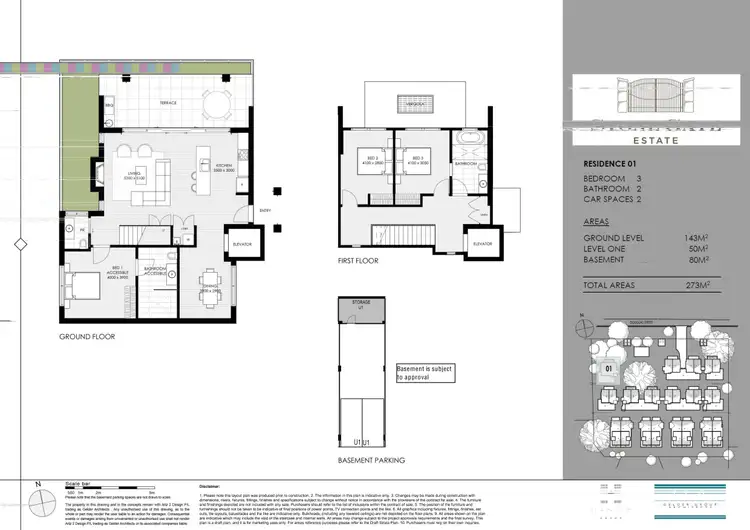 Floorplan of Homely townhouse listing, 1/85 Douglas Street, St Ives NSW 2075