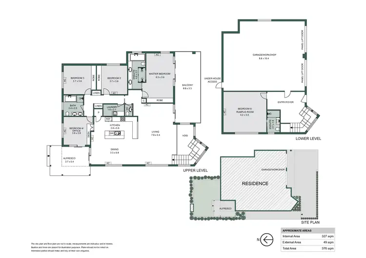 Floorplan of Homely house listing, 2/386 The Esplanade, Speers Point NSW 2284