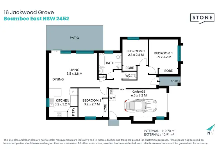 Floorplan of Homely house listing, 16 Jackwood Grove, Boambee East NSW 2452