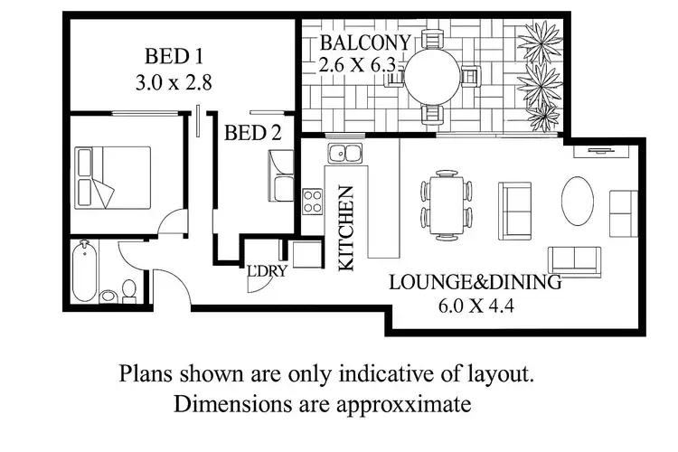Floorplan of Homely apartment listing, 39/20 Close Street, Canterbury NSW 2193