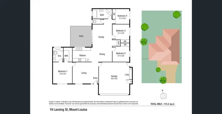 Floorplan of Homely house listing, 19 Lansing Street, Mount Louisa QLD 4814
