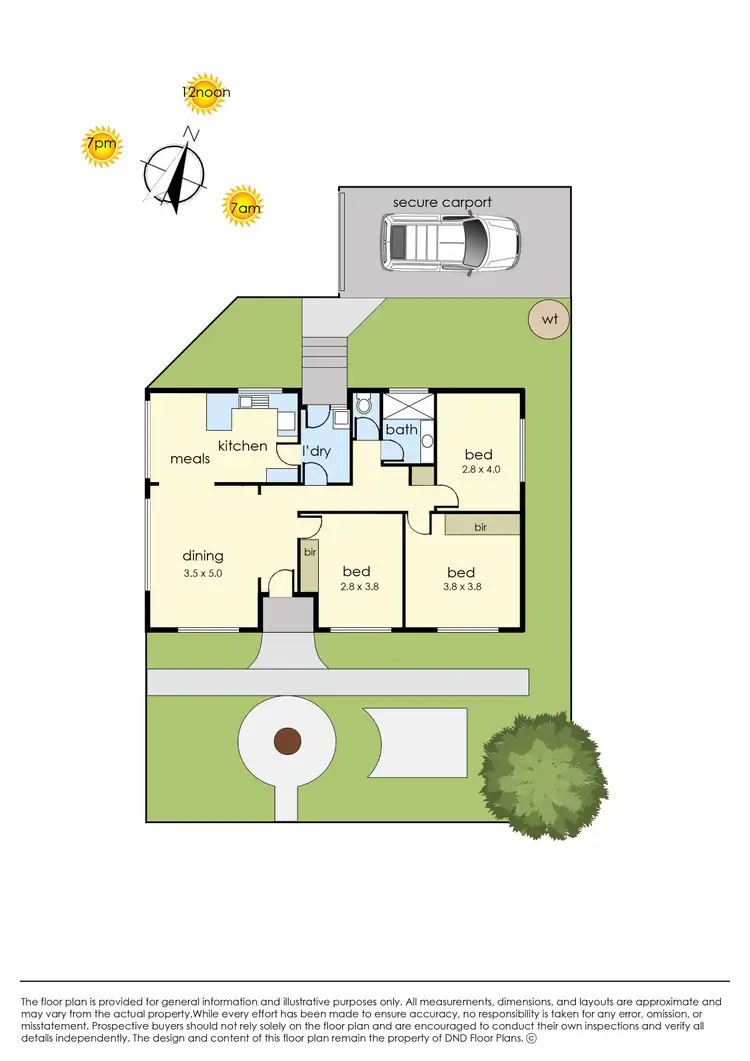 Floorplan of Homely house listing, 1/141 Monterey Boulevard, Frankston North VIC 3200