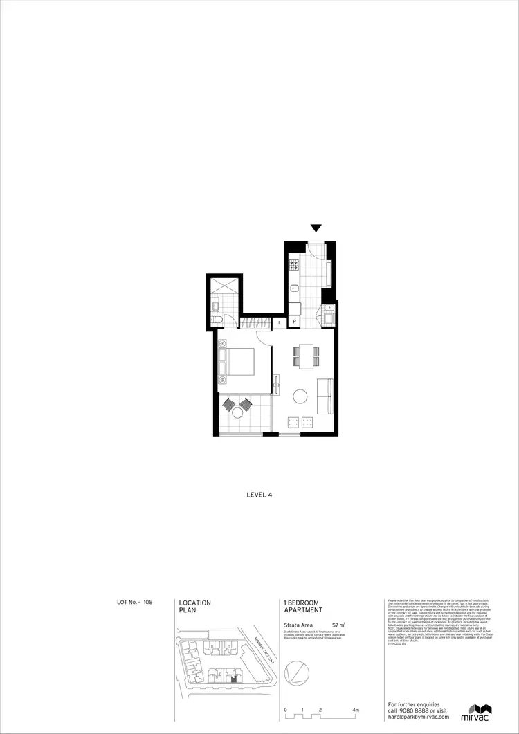 Floorplan of Homely apartment listing, 411/2 Scotsman Street, Glebe NSW 2037
