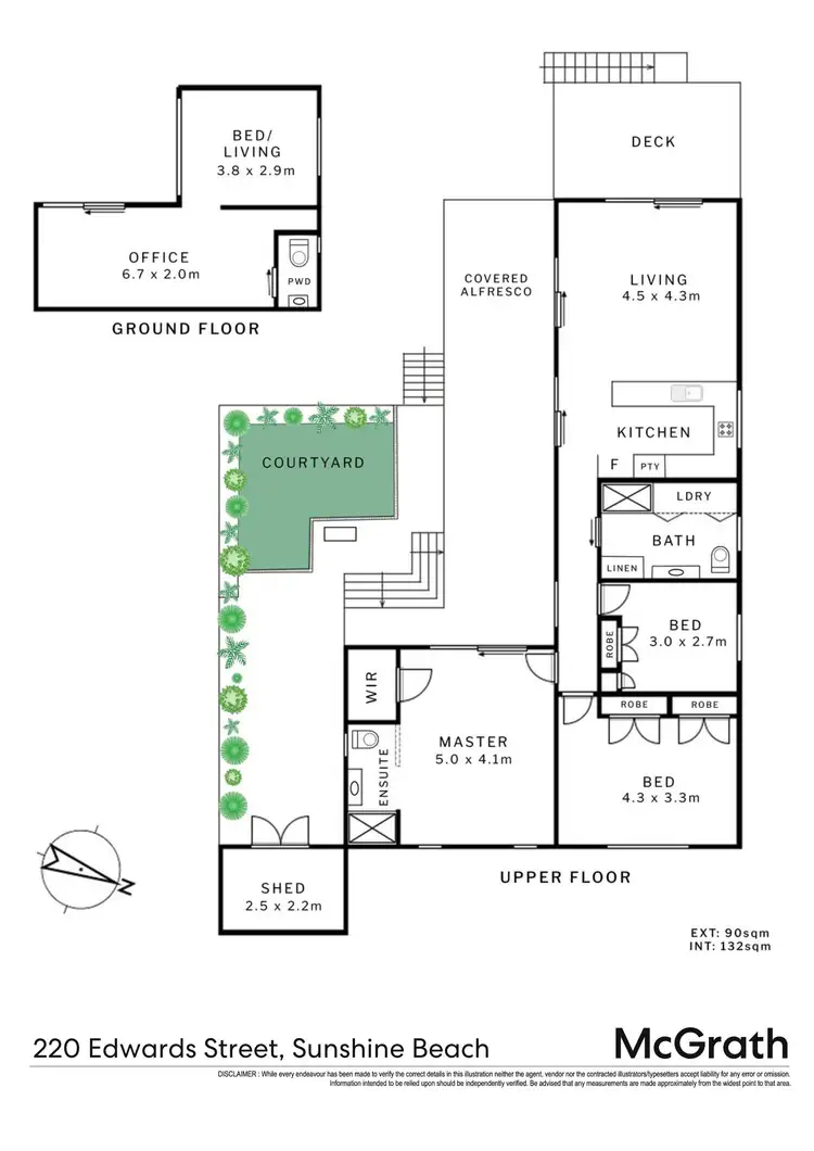 Floorplan of Homely house listing, 220 Edwards Street, Sunshine Beach QLD 4567