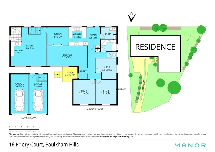 Floorplan of Homely house listing, 16 Priory Court, Baulkham Hills NSW 2153