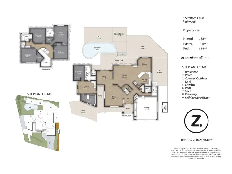 Floorplan of Homely house listing, 5 Strathford Court, Parkwood QLD 4214
