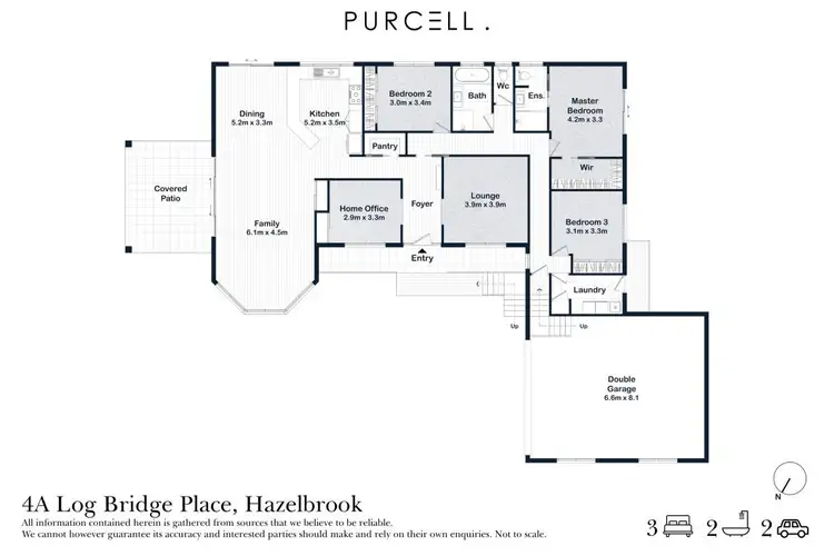Floorplan of Homely house listing, 4A Log Bridge Place, Hazelbrook NSW 2779