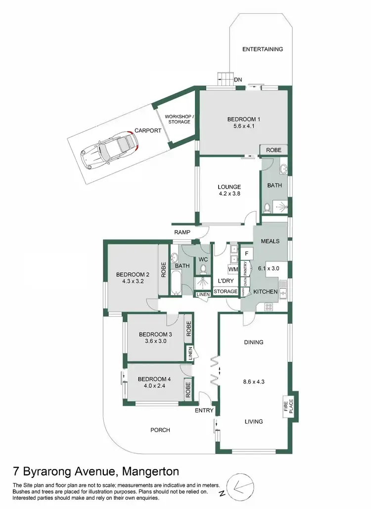 Floorplan of Homely house listing, 7 Byrarong Avenue, Mangerton NSW 2500