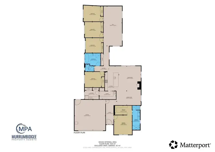 Floorplan of Homely house listing, 88 Fivebough Road, Leeton NSW 2705