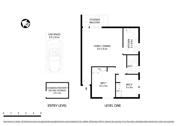 Floorplan of Homely apartment listing, 11/31 Belmont Avenue, Wollstonecraft NSW 2065