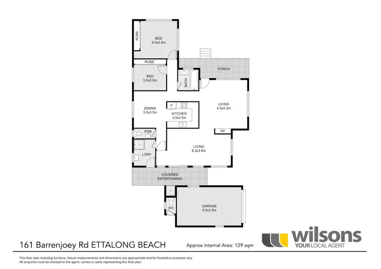 Floorplan of Homely house listing, 161 Barrenjoey Road, Ettalong Beach NSW 2257