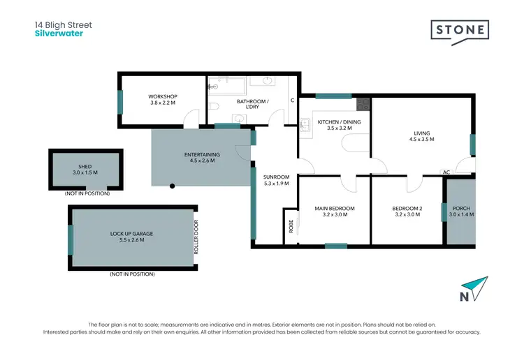 Floorplan of Homely house listing, 14 Bligh Street, Silverwater NSW 2128