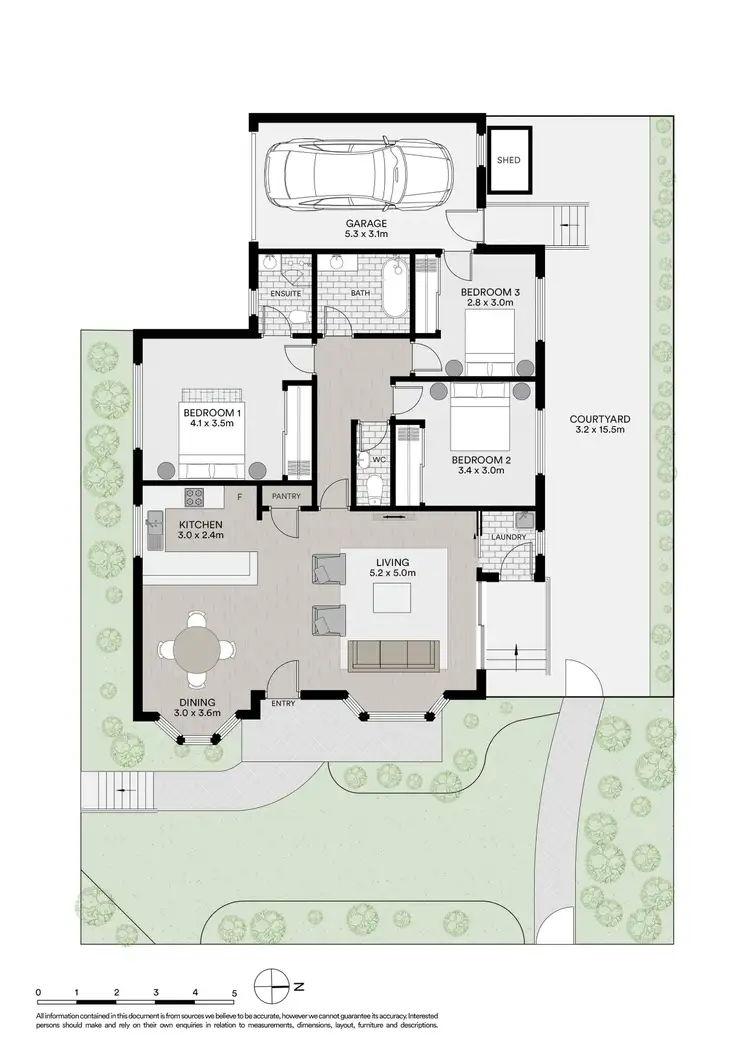 Floorplan of Homely villa listing, 4/21 Hunts Avenue, Eastwood NSW 2122